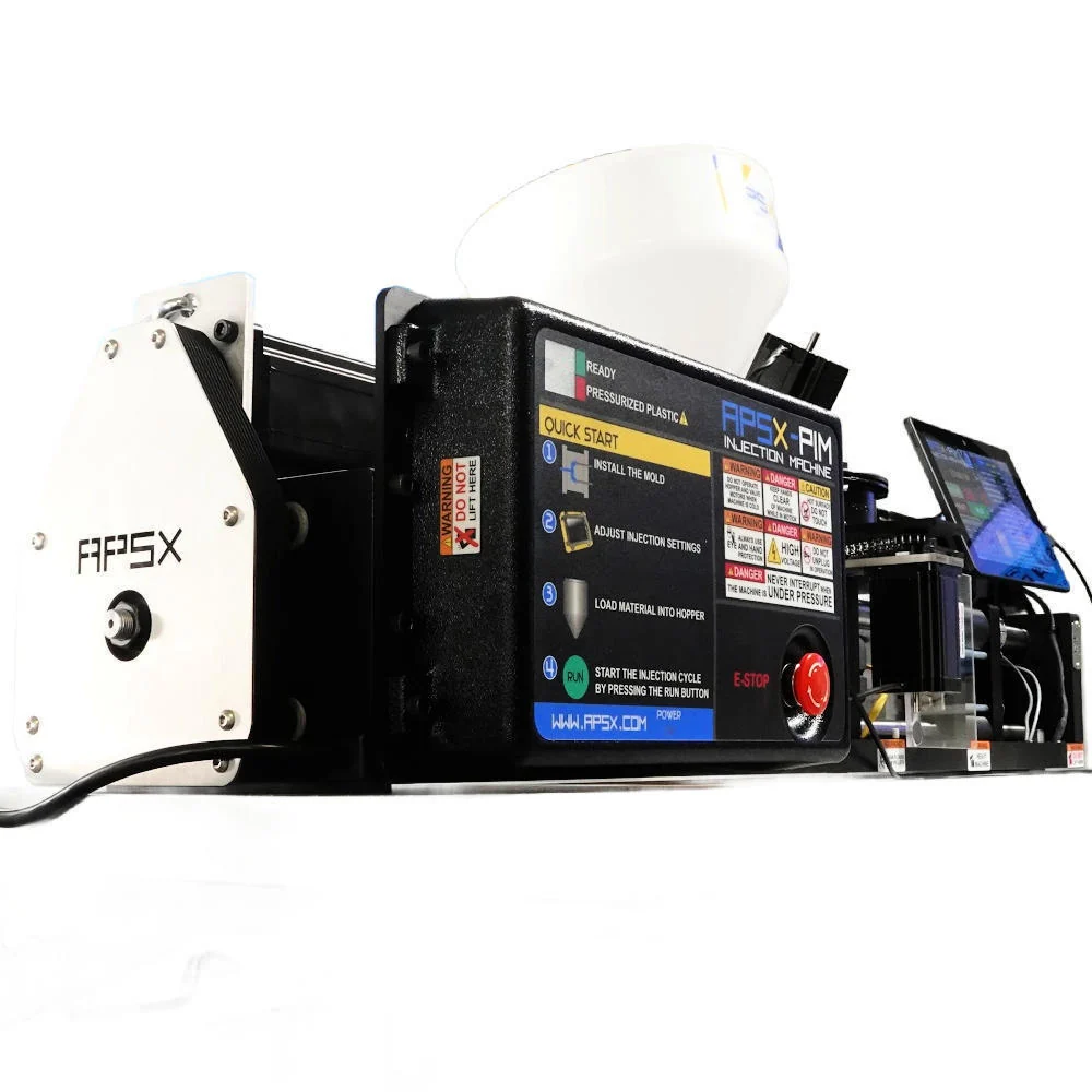 APSX-PIM V3 Desktop Injection Molding Machine – 5-Ton Clamp | 30 cc Shot | Engineering Resins