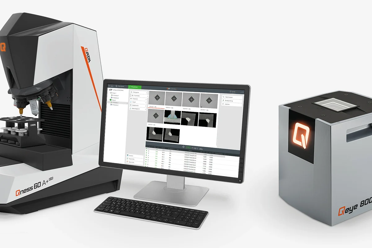 QATM QEYE 800 Optical Weld Inspection Analyzer – 8.5 MP Macroscope, 35× Zoom