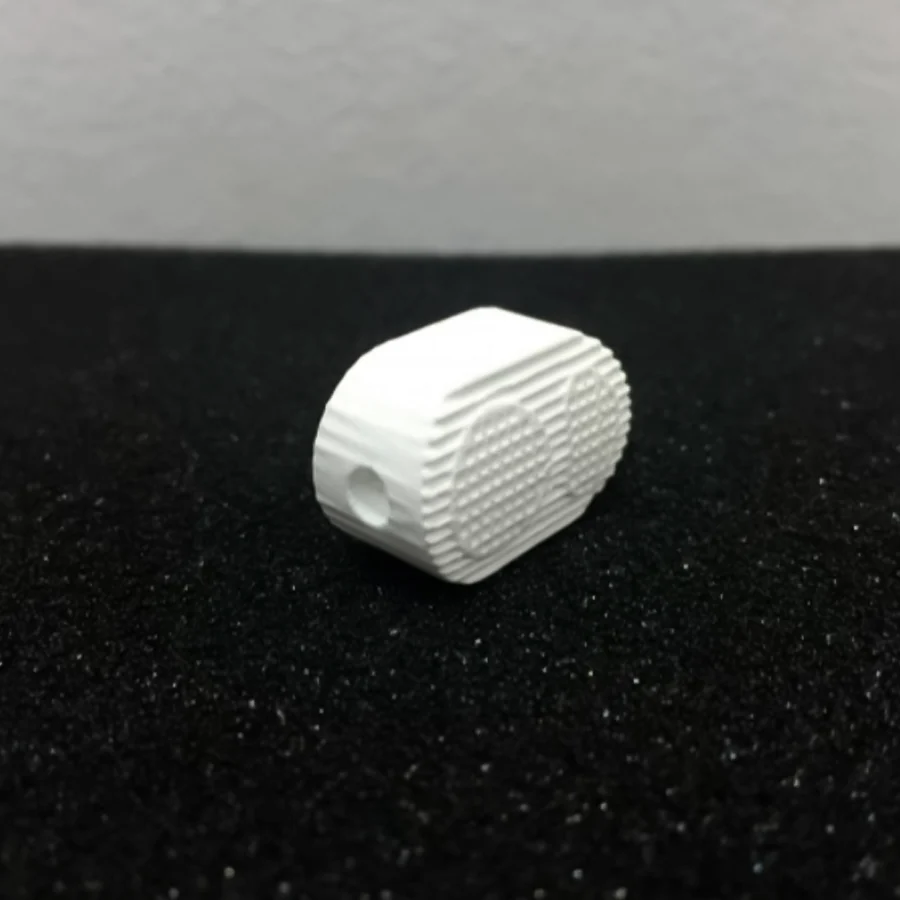 Finned ceramic heat-exchanger part – 3DCeram SLA printed technical ceramic