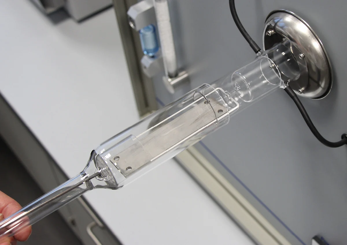 ELTRA SurfaceC-800 surface carbon analyzer combustion furnace detail