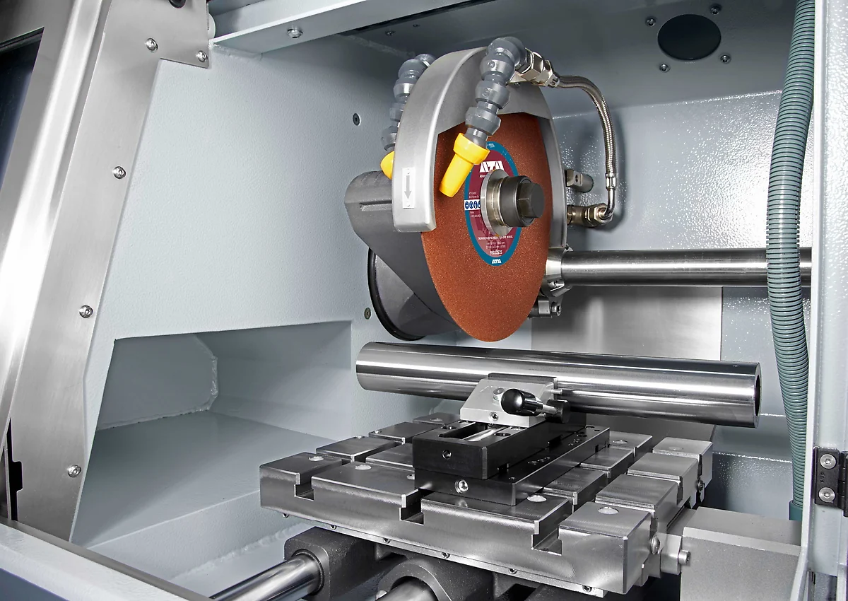 QATM QCUT 250 A Abrasive Cut-off Machine – Ø 95 mm Capacity | Semi-Automatic Wet Sectioning
