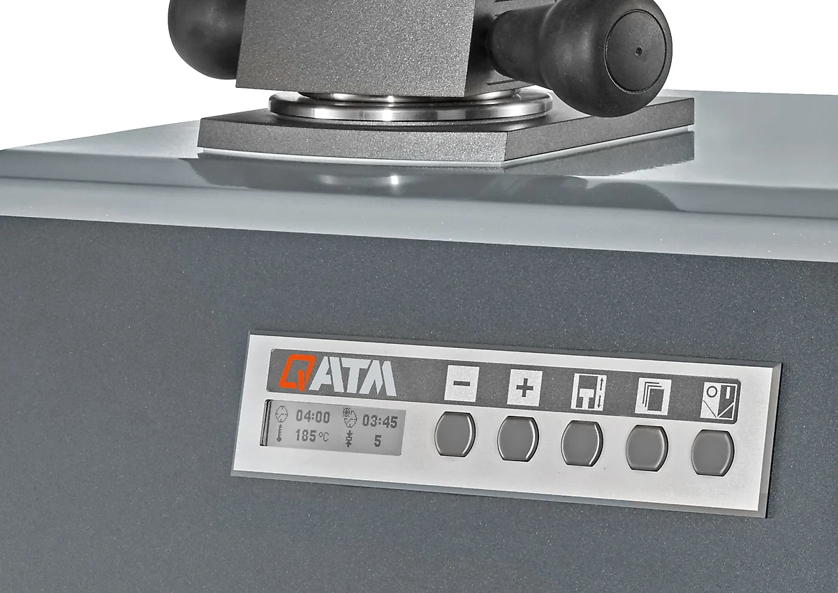 QATM OPAL 410 Automatic Hot Mounting Press – Hydraulic, Water-Cooled | Ø 25.2–40 mm