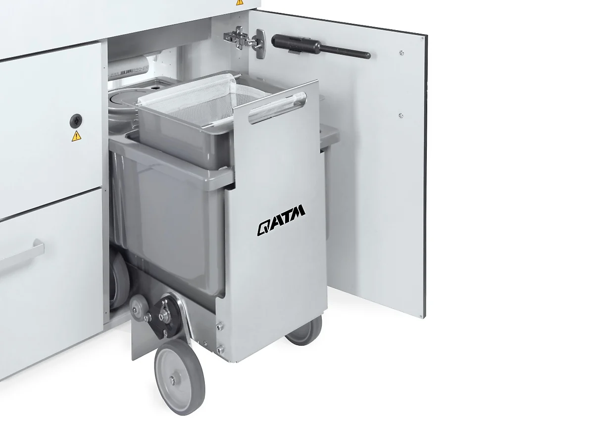 QATM QPOL 250 BOT Grinding & Polishing Robot – Automated Prep | 16-Media Changer