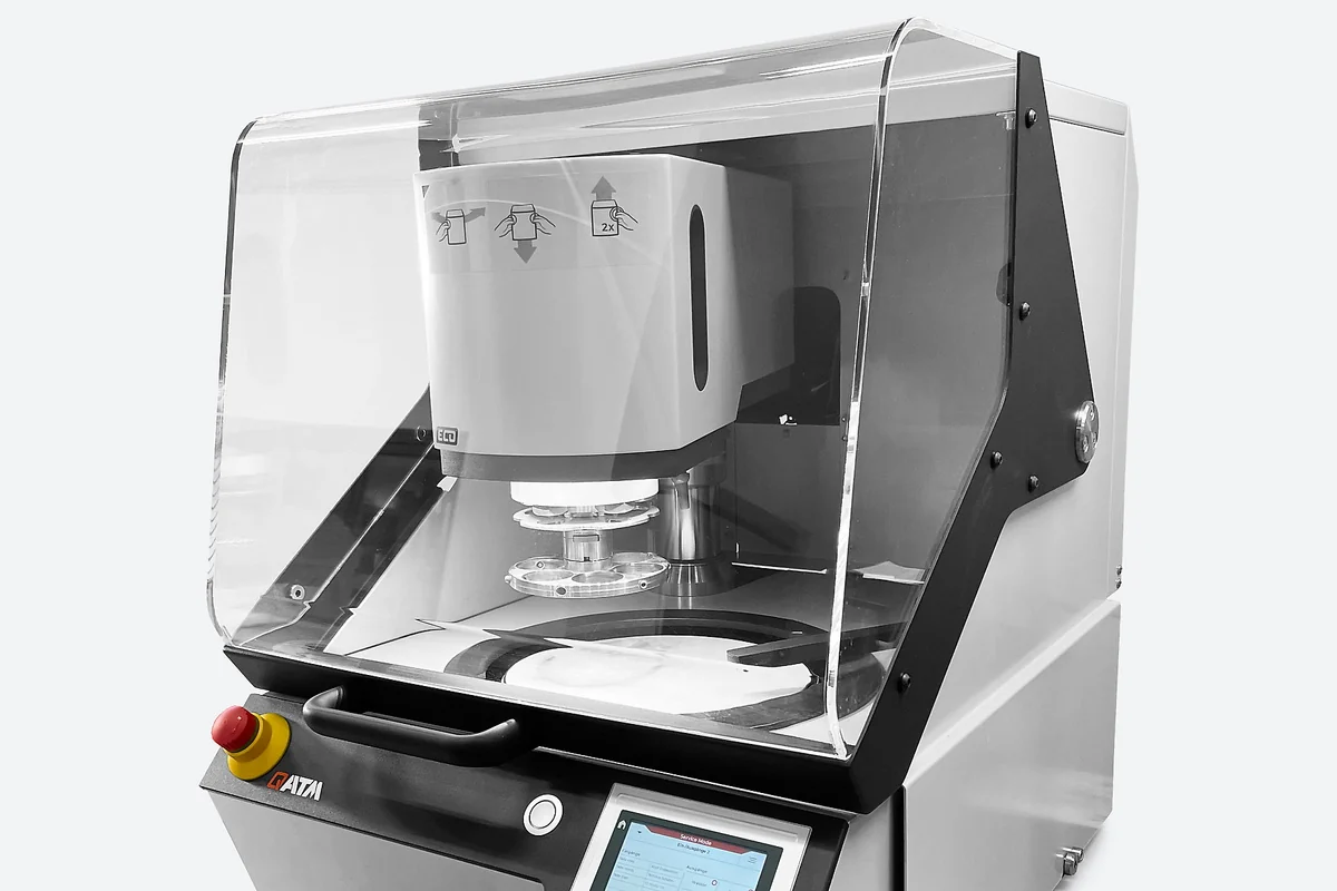 QATM QPOL GO Grinding & Polishing Head – Entry-Level Automatic | Retrofittable
