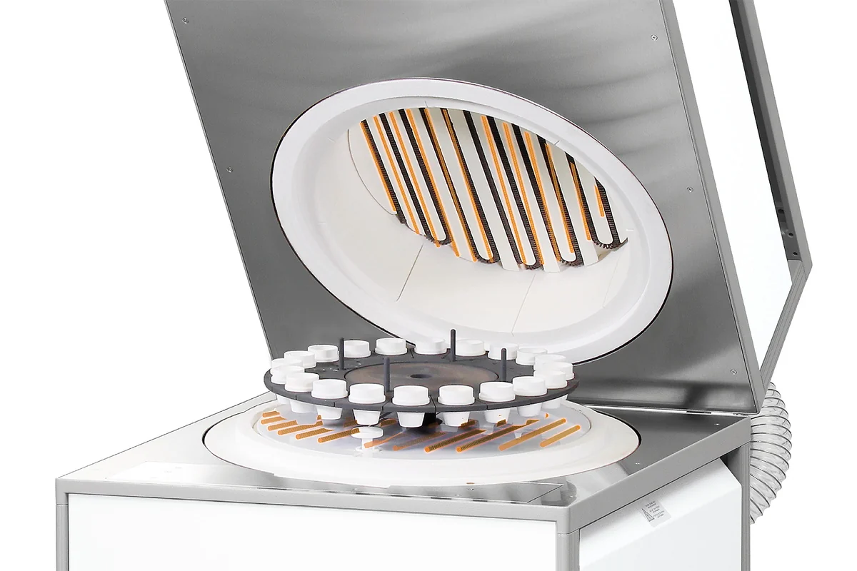 ELTRA TGA Thermostep ML Thermogravimetric Analyzer – Manual-Lid Moisture, Ash & Volatiles | 19 Samples