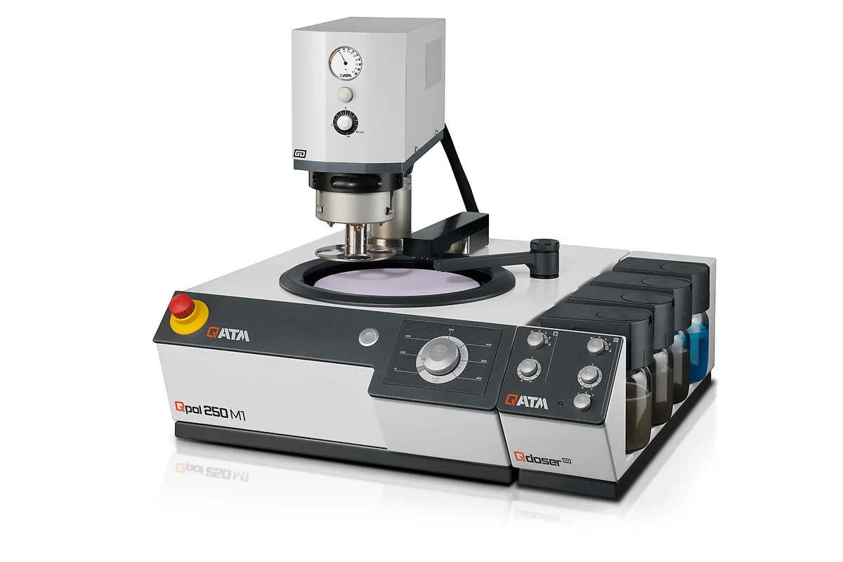 QATM QPOL GO Grinding & Polishing Head – Entry-Level Automatic | Retrofittable