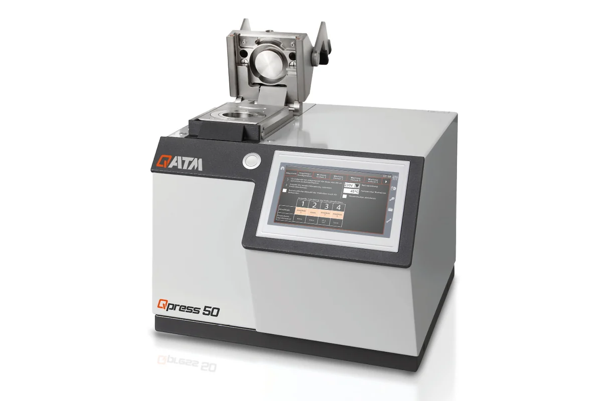 QATM QPRESS 50 modular hot mounting press