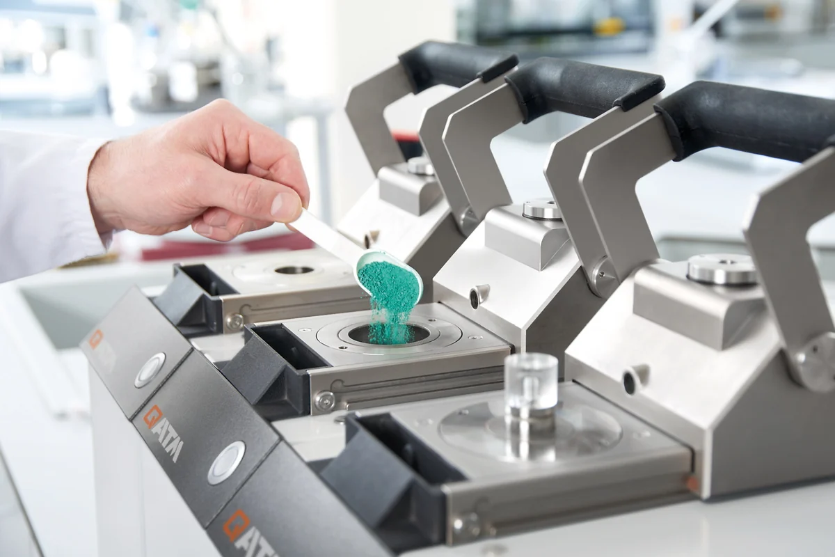 QATM QPRESS 50 Modular Hot Mounting Press – Up to 4 Stations | Ø 25.2–50 mm