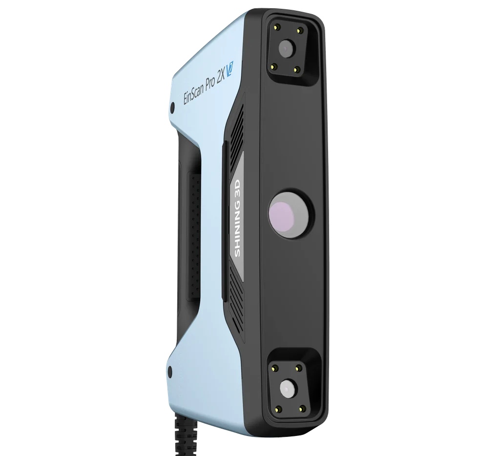 Shining 3D EinScan Pro 2X V2 Handheld 3D Scanner – Multi-Mode Structured Light | 0.045 mm Accuracy