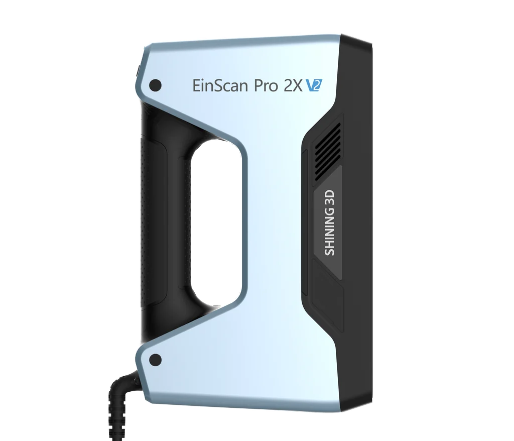 Shining 3D EinScan Pro 2X V2 Handheld 3D Scanner – Multi-Mode Structured Light | 0.045 mm Accuracy