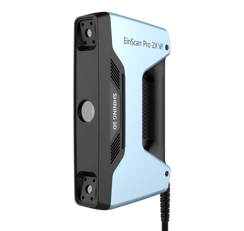 Shining 3D EinScan Pro 2X V2 Handheld 3D Scanner – Multi-Mode Structured Light | 0.045 mm Accuracy