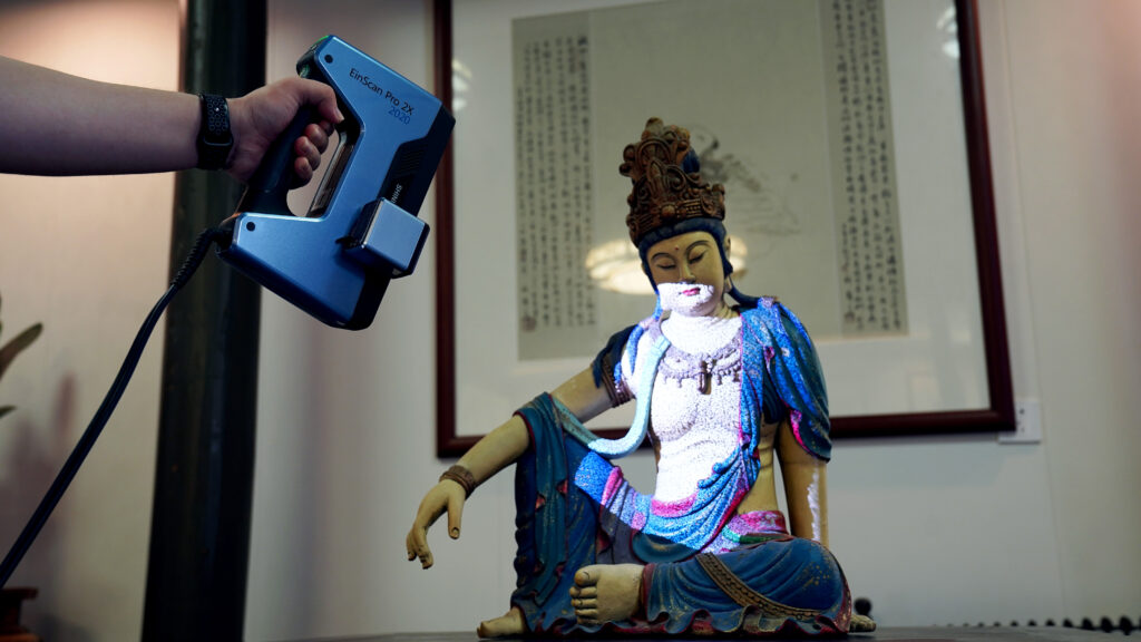 Portable Handheld Shining EinScan Pro 2X V2 Art and Design scanning