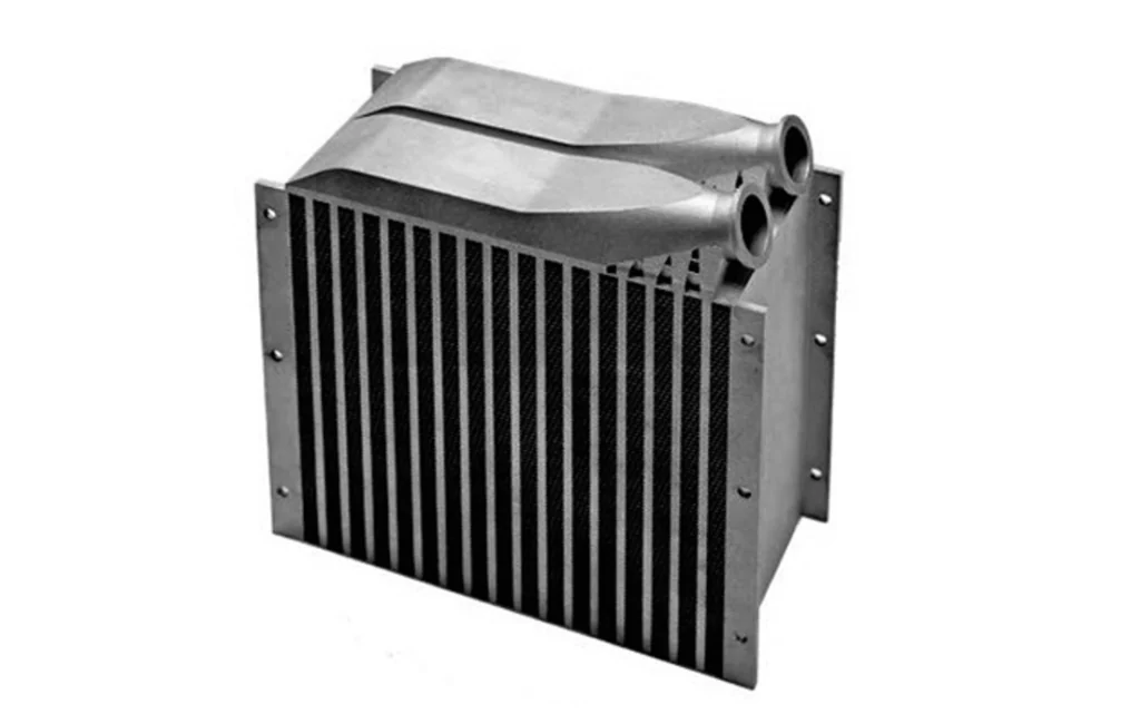 Aluminum automotive heat exchanger with 0.2 mm walls printed on the Farsoon FS200M-2 LPBF system