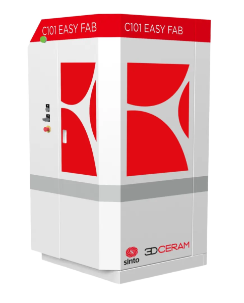 3DCeram C101 EASY FAB Ceramic SLA 3D Printer – Small-Series Ceramic Production | 100×100×150 mm