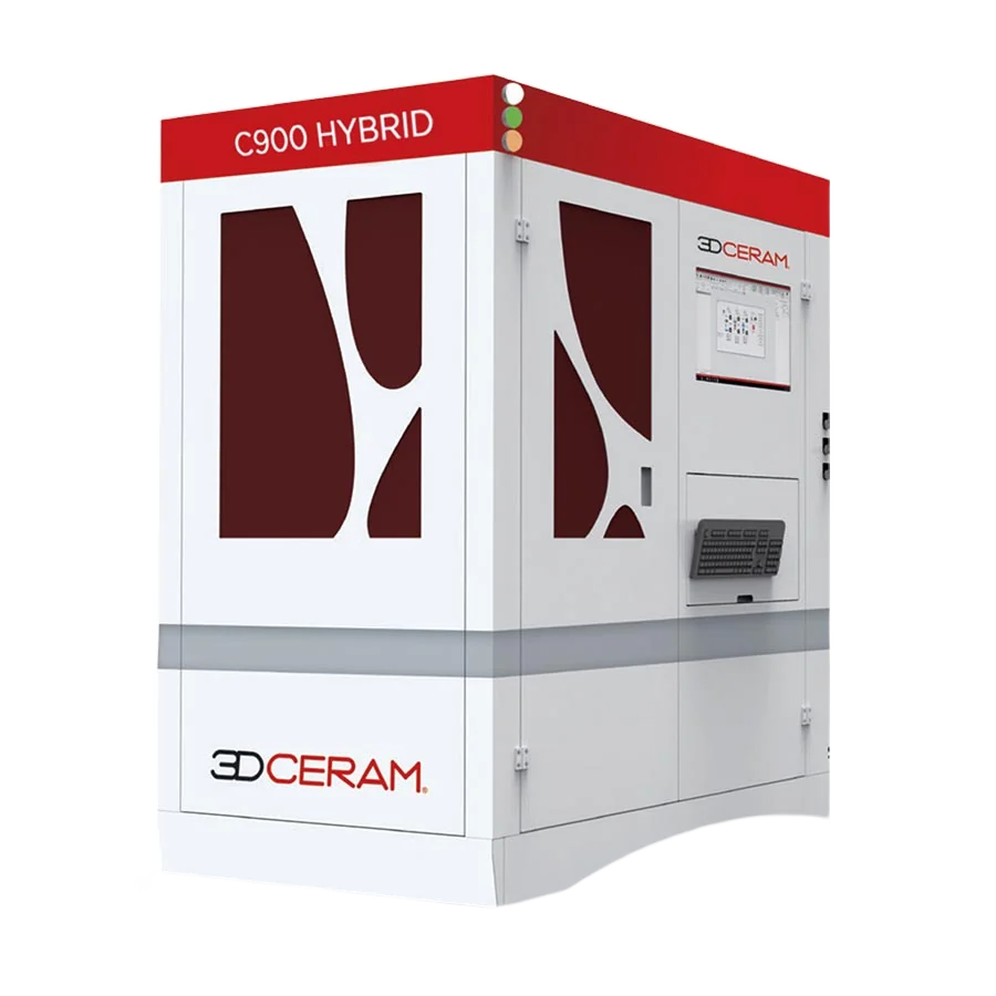 3DCeram C900 HYBRID Multi-Material Ceramic SLA 3D Printer – Up to 4 Materials | 300×300×100 mm