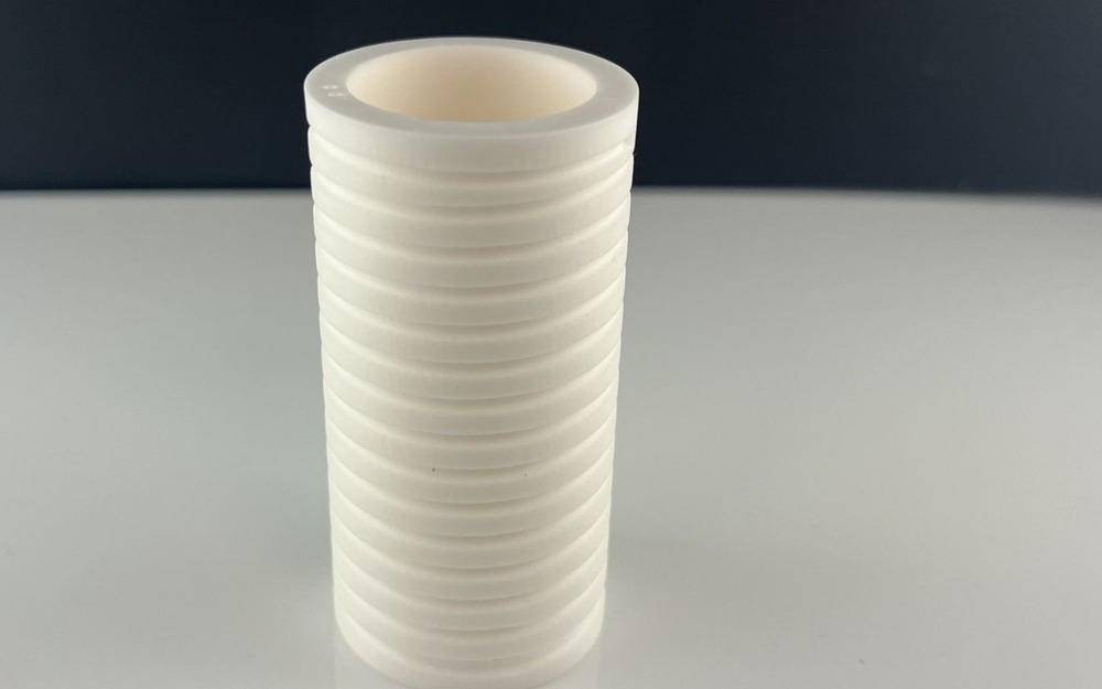 3D-printed ceramic furnace heating-element support