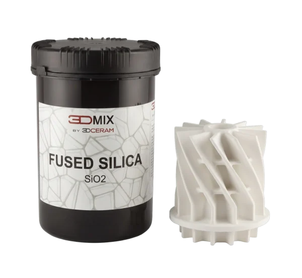 Fused Silica 3D Printing Paste