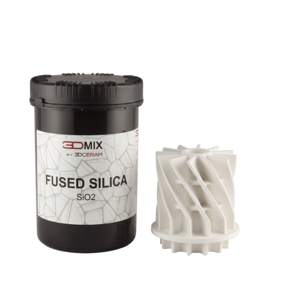 Fused Silica 3D Printing Paste