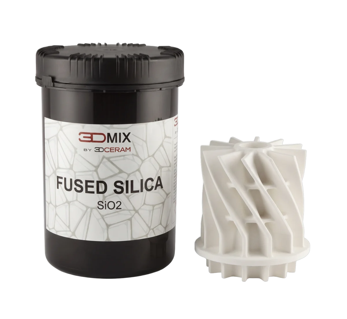 Fused Silica 3D Printing Paste