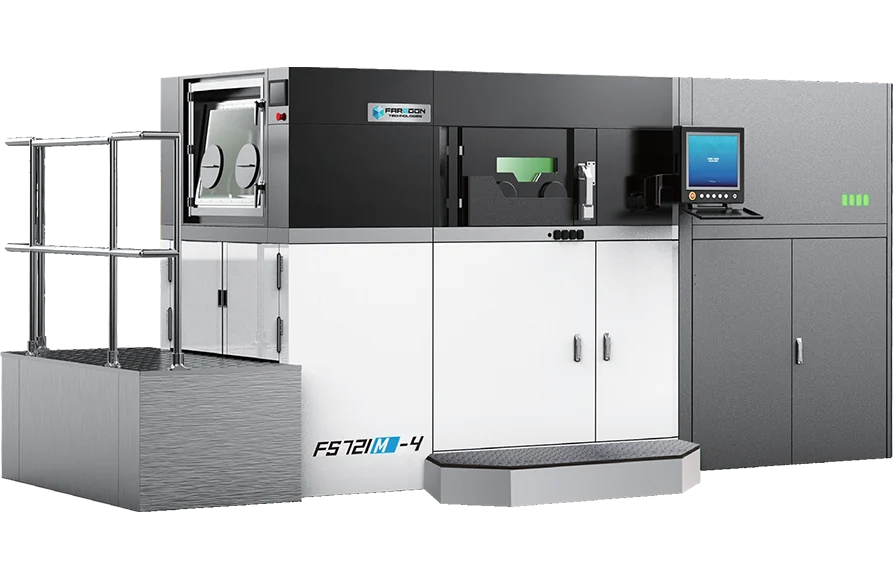 Farsoon FS721M LPBF Metal 3D Printer – Up to Eight 1000 W Lasers | 28.3×16.5×16.5 in / 720×420×420 mm