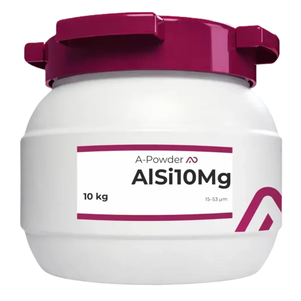 A-Powder AlSi10Mg Aluminum Powder for Metal 3D Printing | LPBF Compatible – 10 kg / 22 lbs