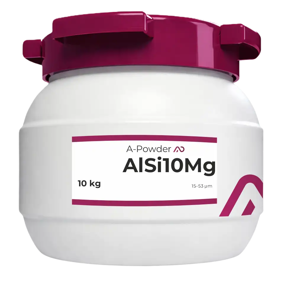 A-Powder AlSi10Mg Aluminum Powder for Metal 3D Printing | LPBF Compatible – 10 kg / 22 lbs