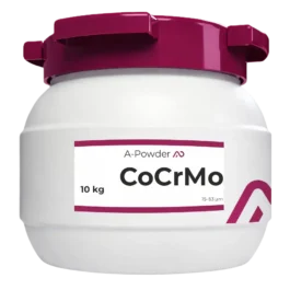 A-Powder Cobalt Chrome Powder (CoCrMo) for Metal 3D Printing | LPBF Compatible – 10 kg / 22 lbs