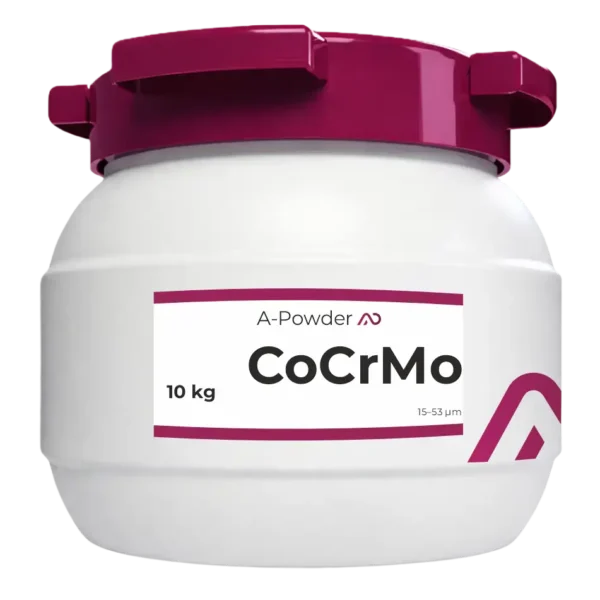 A-Powder Cobalt Chrome Powder (CoCrMo) for Metal 3D Printing | LPBF Compatible – 10 kg / 22 lbs