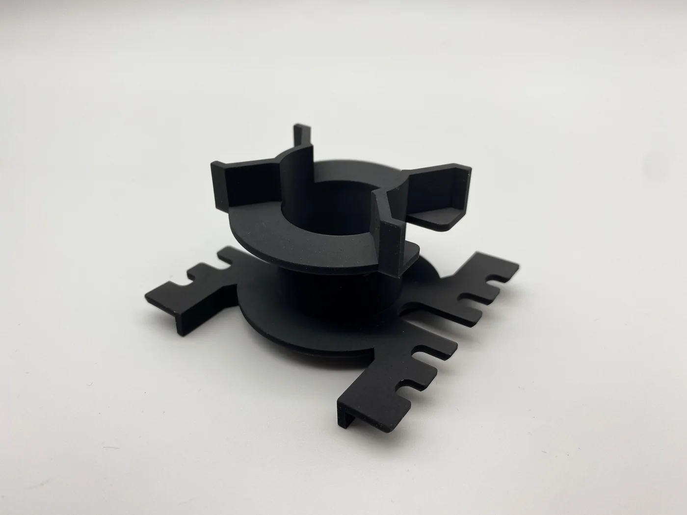 Static-dissipative bobbin 3D printed in ALTANA Cubic Ink HP 4-2800 VP-ESD