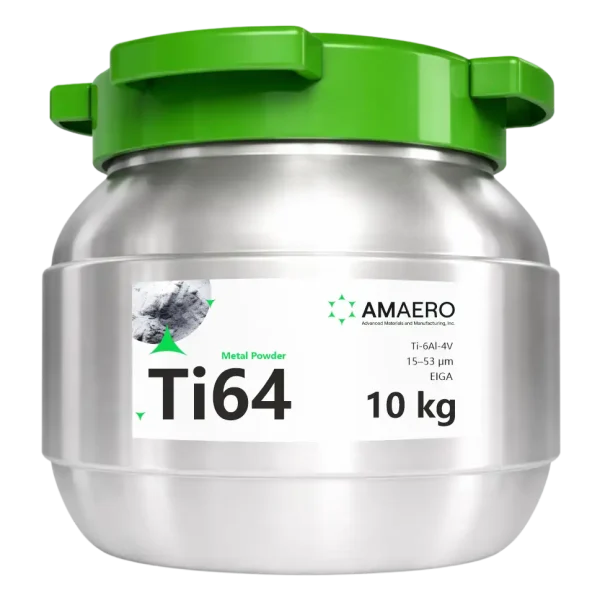 Ti-6Al-4V Grade 5 Titanium Powder (TC4) | 15–53 µm | LPBF  Compatible - 10 kg / 22 lbs