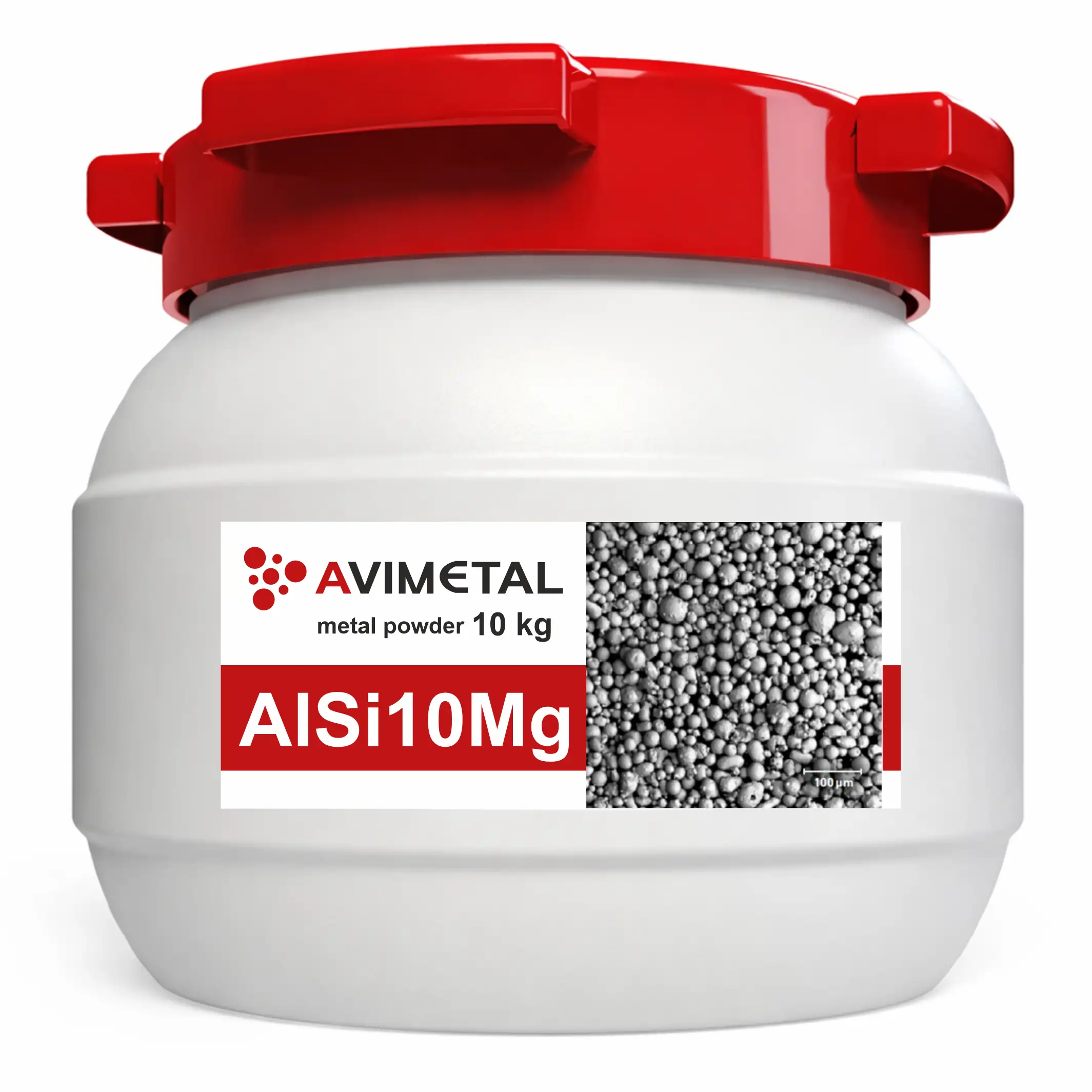 Aluminum Powder AlSi10Mg | LPBF Compatible - 10 kg / 22 lbs