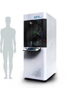 ATO Lab Plus Ultrasonic Metal Powder Atomizer – Reactive & Refractory Alloys | 20–120 µm