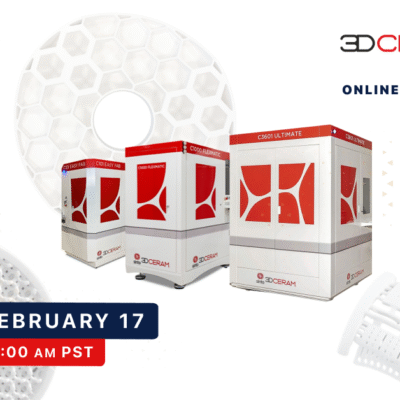 Ceramic 3D Printing for Mission-Critical Applications | Live webinar