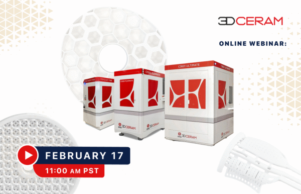 Ceramic 3D Printing for Mission-Critical Applications | Live webinar