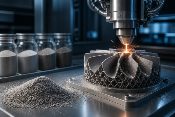 metal printing with powder