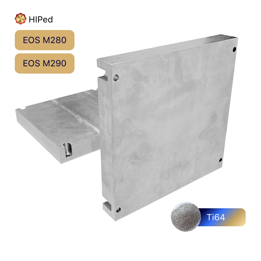 EOS M280 HIPed Ti64 Build Plate | M280 HIPed Ti64 Build Platform for Metal 3D Printing