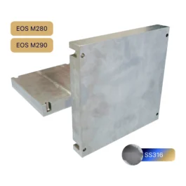EOS M290 SS316 Build Plate | 50mm Corrosion-Resistant LPBF Platform