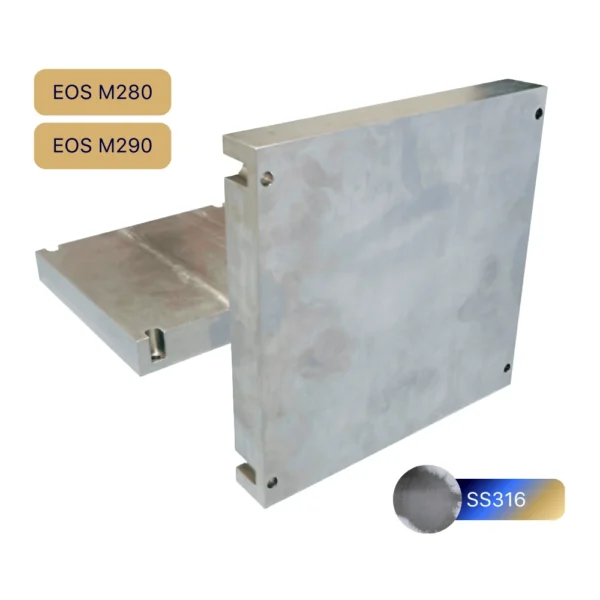 EOS M290 SS316 Build Plate | 50mm Corrosion-Resistant LPBF Platform