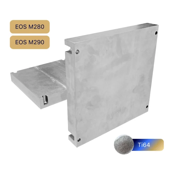 EOS M280 EOS M290 Ti64 Build Plate - Titanium Metal Build Platform for LPBF