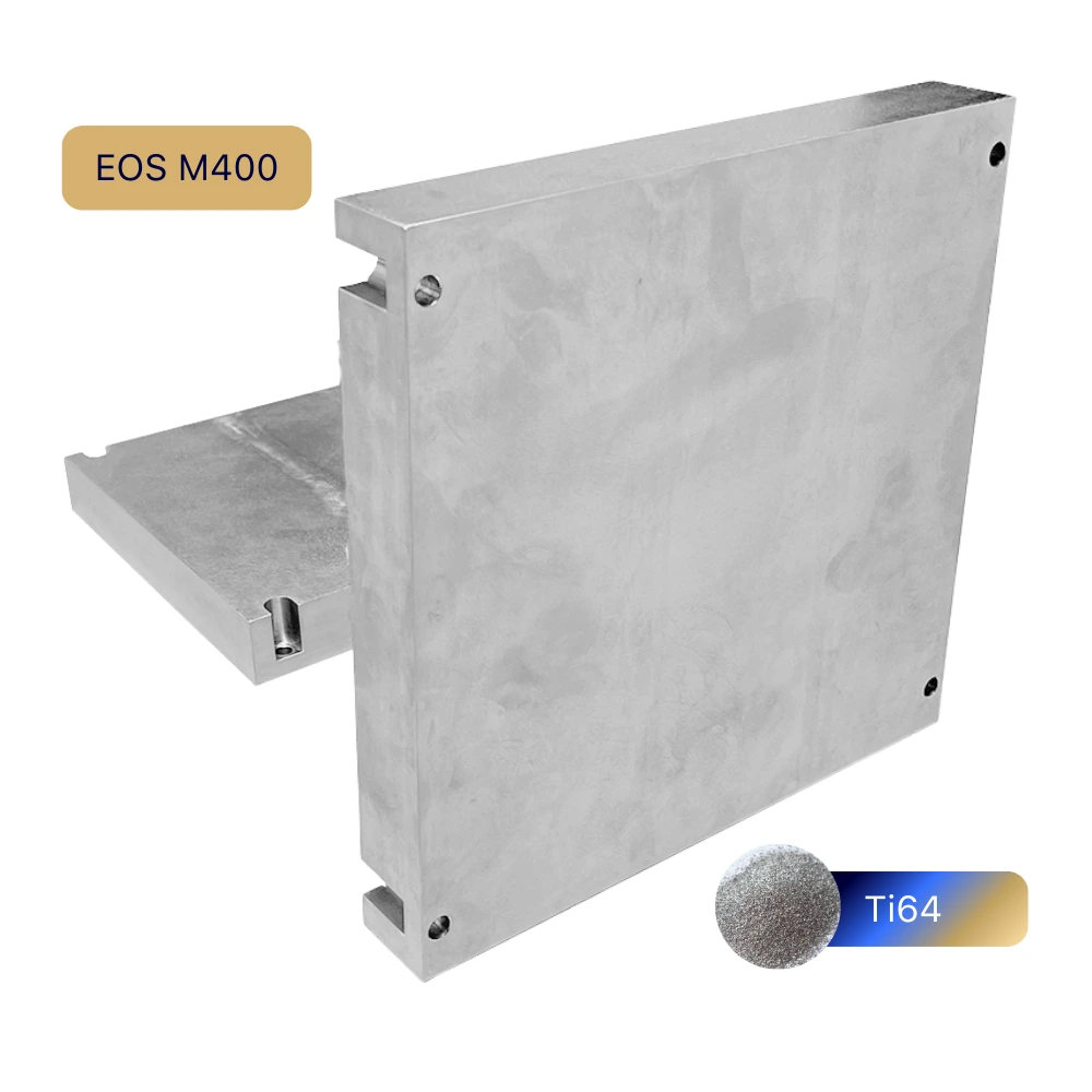EOS M400 Ti-6Al-4V Build Plate | M400 Ti64 Build Platform for Metal 3D Printing