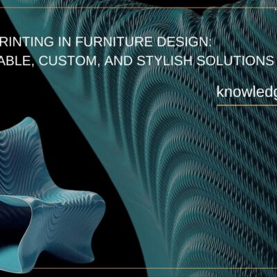 FGF 3D Printing in Furniture Design: Sustainable, Custom, and Stylish Solutions