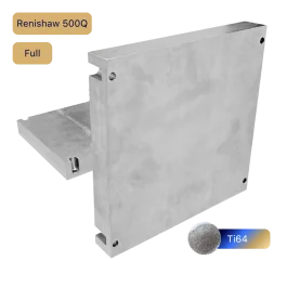 Renishaw 500Q Build Plate Full – Ti64 Titanium 3D Printer Metal Build Platform