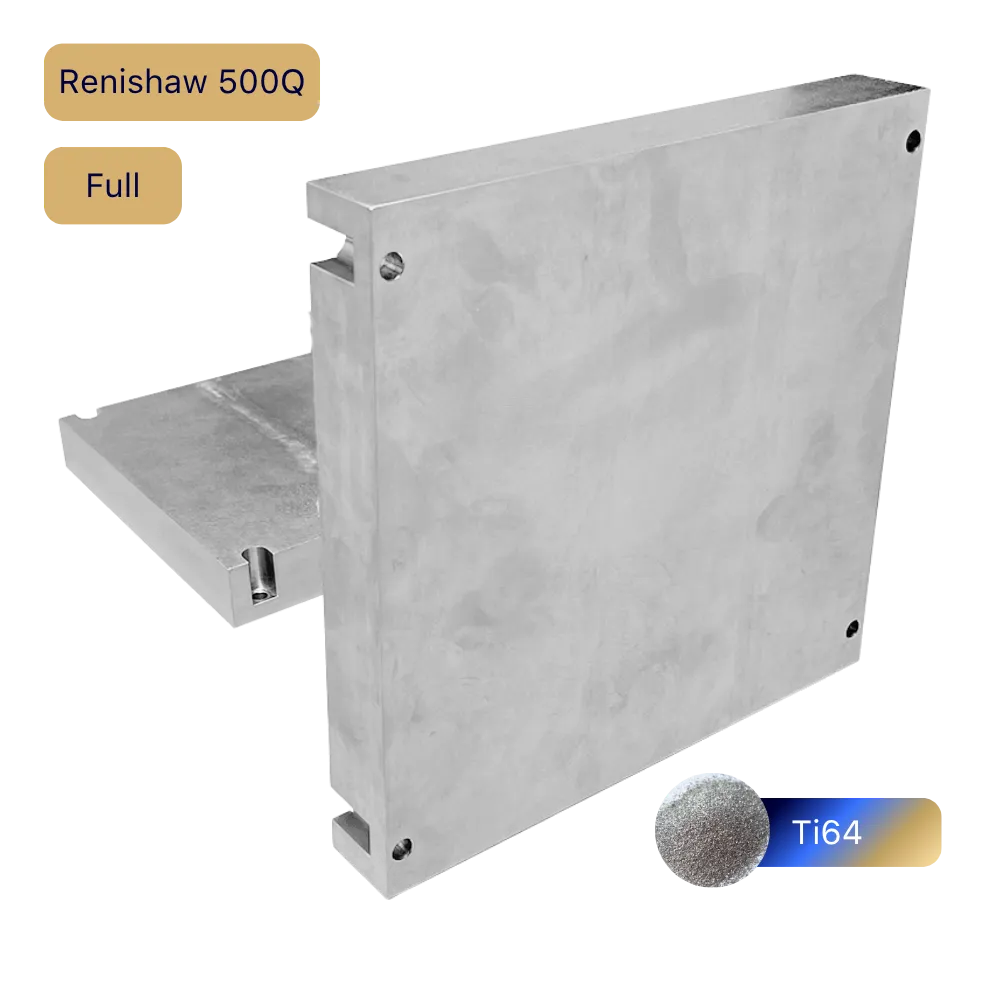 REN500Q-15-1 Renishaw 500Q Build Plate – Ti64 Titanium 3D Printer Metal Build Platform