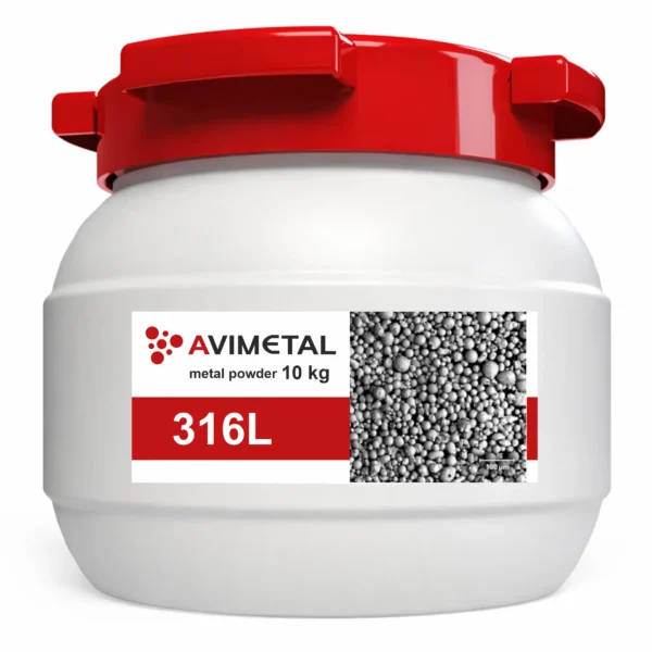 SS316L Steel Powder for Metal 3D Printing | LPBF Compatible - 10 kg / 22 lbs