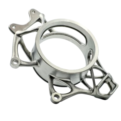 Titanium 3d printed part for automotive industry