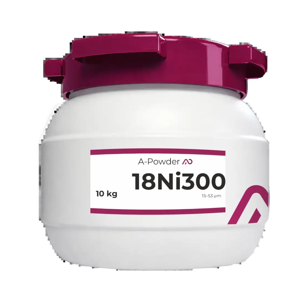 A-Powder 18Ni300 Maraging Steel Powder for Metal 3D Printing | LPBF Compatible – 10 kg / 22 lbs
