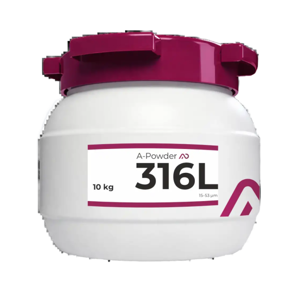 A-Powder SS316L Stainless Steel Powder for Metal 3D Printing | LPBF Compatible – 10 kg / 22 lbs