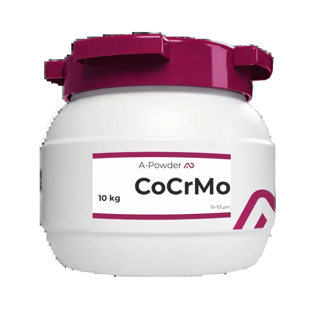 A-Powder Cobalt Chrome Powder (CoCrMo) for Metal 3D Printing | LPBF Compatible – 10 kg / 22 lbs