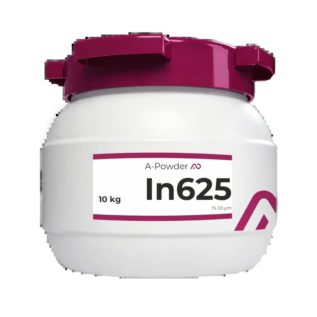 A-Powder IN625 Nickel Powder for Metal 3D Printing | LPBF Compatible – 10 kg / 22 lbs