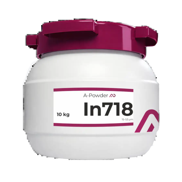 A-Powder Inconel 718 Nickel Superalloy Powder for Metal 3D Printing | LPBF Compatible – 10 kg / 22 lbs